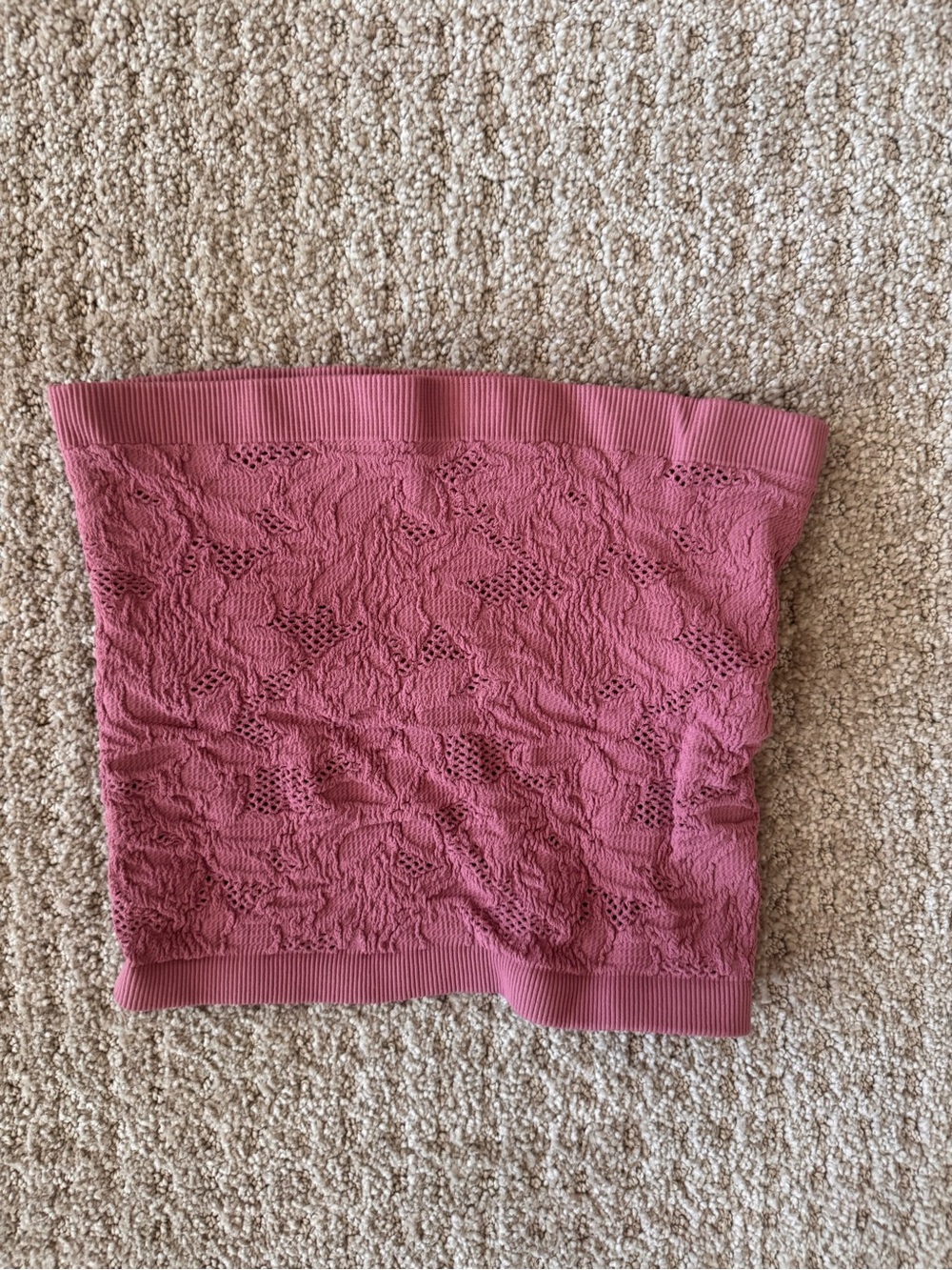 TILLYS Seamless Textured Lace Womens Tube Top